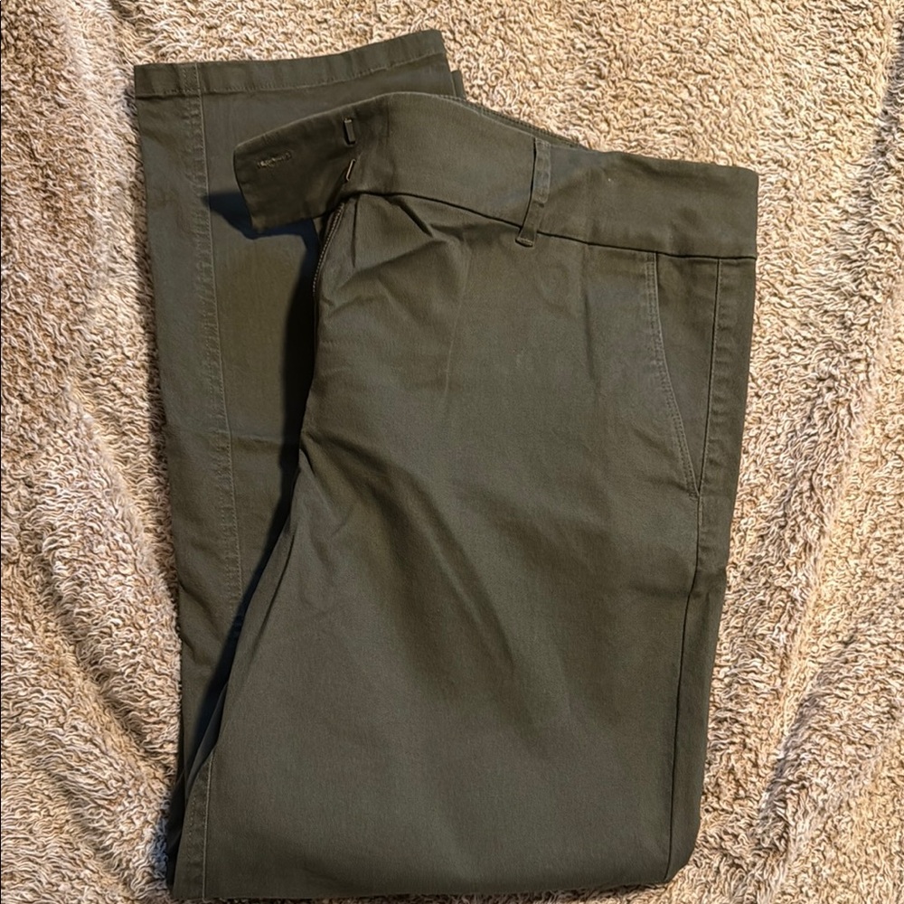 Women’s Loft Olive Green Pants